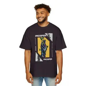 Prosper Mens heavy oversized tee