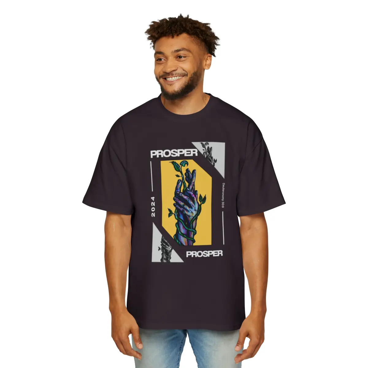 103462-2.jpg Prosper Mens heavy oversized tee